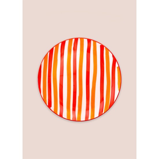 Service Plate Set (6 Pieces) JOY0002 Orange