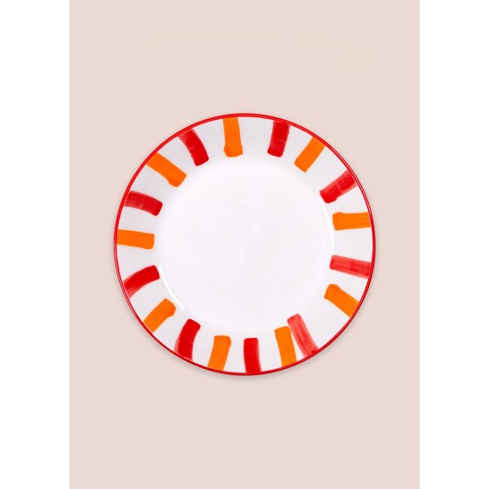 Service Plate Set (6 Pieces) JOY0007 Orange Service Plate Set (6 Pieces) JOY0007 Orange