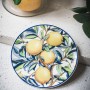 Ceramic Dessert Plate Set (6 Pieces) ODL0002 Yellow