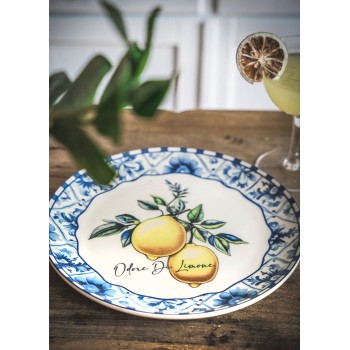 Service Plate Set (6 Pieces) ODL0003 Yellow