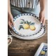 Service Plate Set (6 Pieces) ODL0004 Yellow
