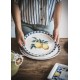 Service Plate Set (6 Pieces) ODL0004 Yellow