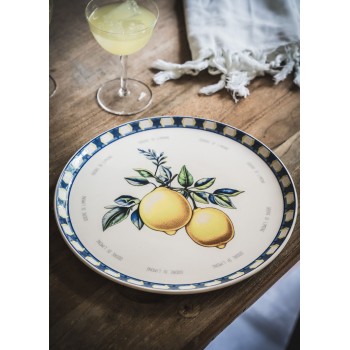 Service Plate ODL0006 Yellow