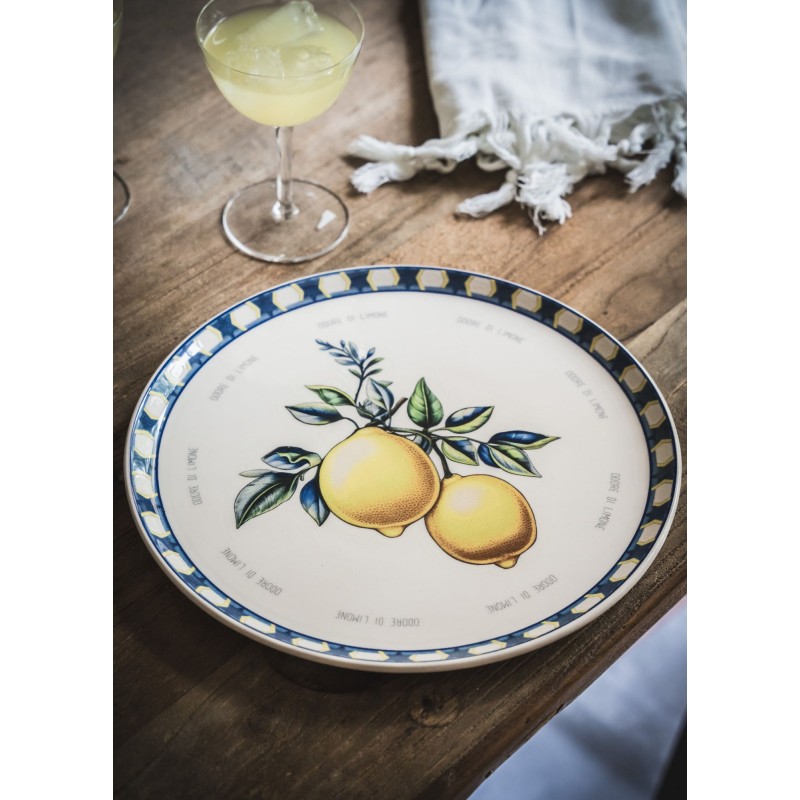 Service Plate ODL0006 Yellow