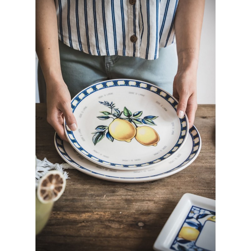 Service Plate ODL0006 Yellow