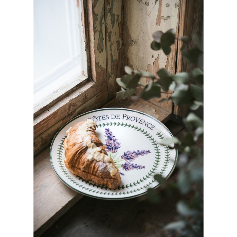 Ceramic Dessert Plate Set (6 Pieces) PRC0002 Lilac