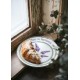 Ceramic Dessert Plate Set (6 Pieces) PRC0002 Lilac