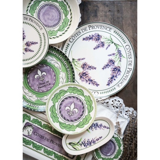 Service Plate Set (6 Pieces) PRC0003 Lilac