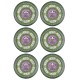 Service Plate Set (6 Pieces) PRC0003 Lilac