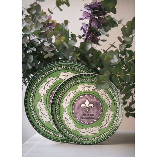 Service Plate Set (6 Pieces) PRC0003 Lilac