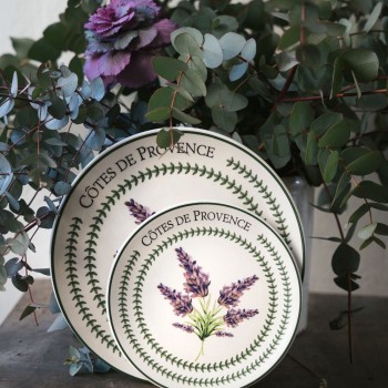 Service Plate Set (6 Pieces) PRC0004 Lilac