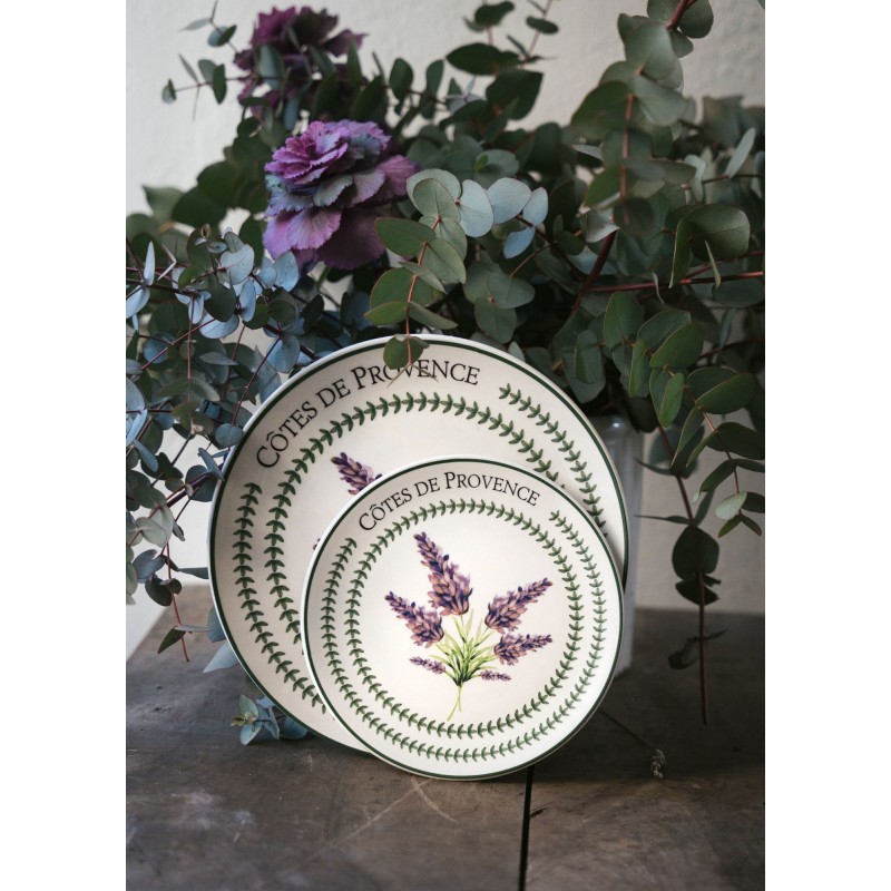 Service Plate Set (6 Pieces) PRC0004 Lilac
