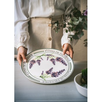 Service Plate PRC0005 Lilac