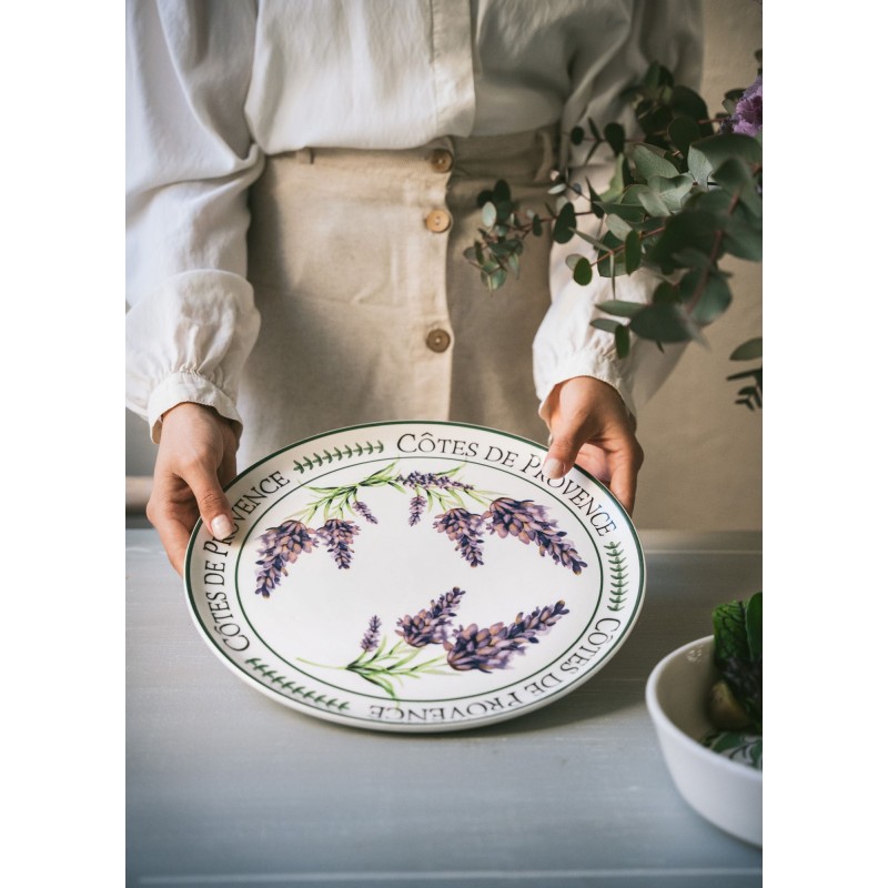 Service Plate PRC0005 Lilac