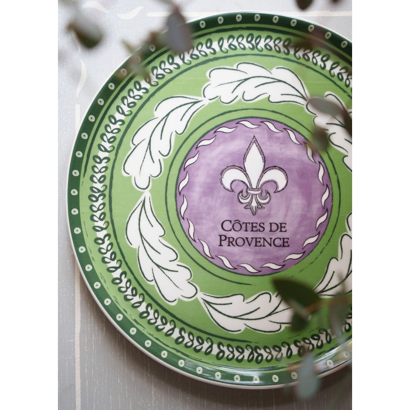 Service Plate PRC0006 Lilac
