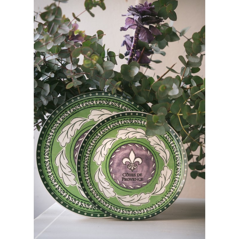 Service Plate PRC0006 Lilac