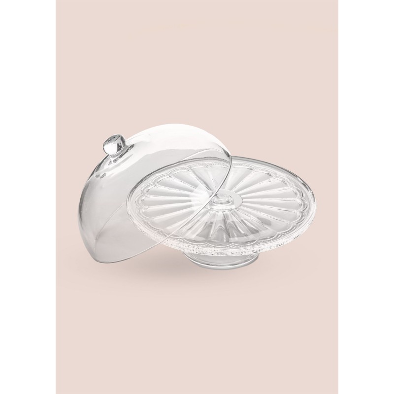 Cake Serving Plate CAM0495 Transparent