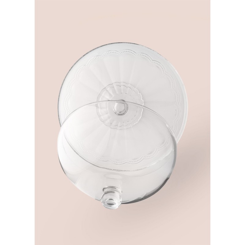 Cake Serving Plate CAM0495 Transparent