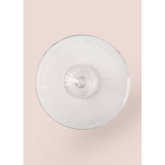 Cake Serving Plate CAM0495 Transparent Cake Serving Plate CAM0495 Transparent
