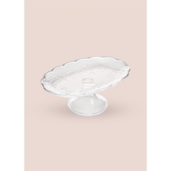 Cake Serving Plate CAM0498 Transparent Cake Serving Plate CAM0498 Transparent