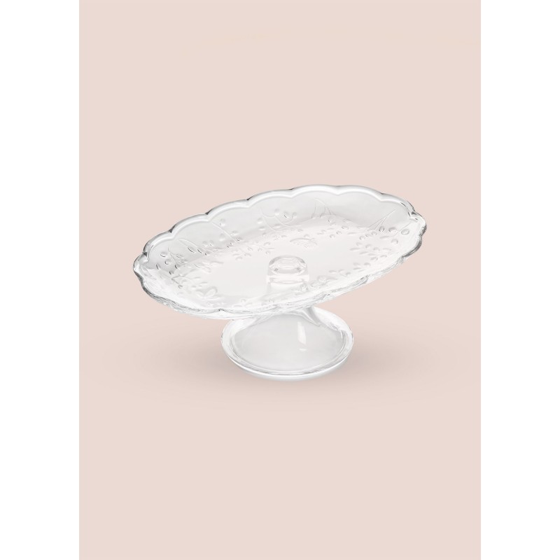Cake Serving Plate CAM0498 Transparent