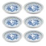 Dessert Plate Set (6 Pieces) DNR0051 Multicolor