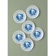 Dessert Plate Set (6 Pieces) DNR0051 Multicolor Dessert Plate Set (6 Pieces) DNR0051 Multicolor