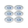 Service Plate Set (6 Pieces) DNR0052 Multicolor