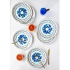 Service Plate Set (6 Pieces) DNR0052 Multicolor