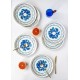 Service Plate Set (6 Pieces) DNR0052 Multicolor Service Plate Set (6 Pieces) DNR0052 Multicolor