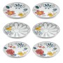 Dessert Plate Set (6 Pieces) DNR0053 Multicolor
