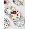 Dessert Plate Set (6 Pieces) DNR0053 Multicolor
