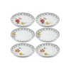 Service Plate Set (6 Pieces) DNR0054 Multicolor