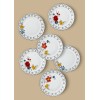 Service Plate Set (6 Pieces) DNR0054 Multicolor
