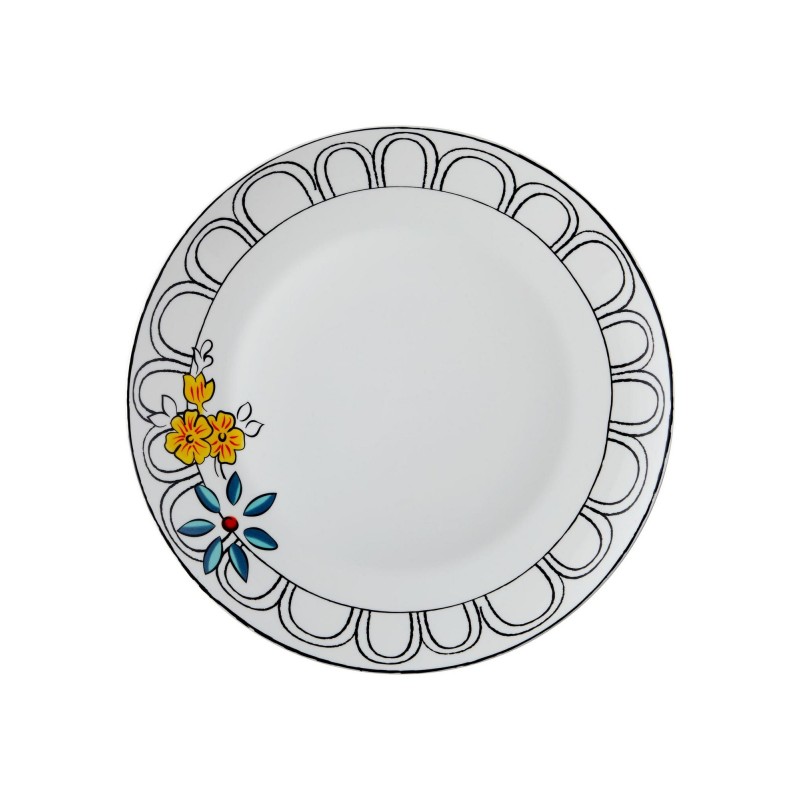 Service Plate Set (6 Pieces) DNR0054 Multicolor