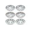 Dessert Plate Set (6 Pieces) DNR0055 Multicolor