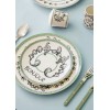Dessert Plate Set (6 Pieces) DNR0055 Multicolor