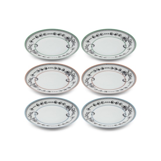 Service Plate Set (6 Pieces) DNR0056 Multicolor Service Plate Set (6 Pieces) DNR0056 Multicolor