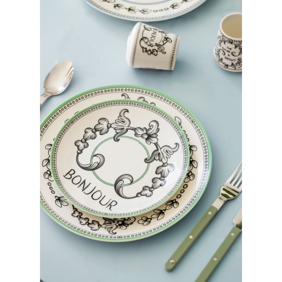 Service Plate Set (6 Pieces) DNR0056 Multicolor Service Plate Set (6 Pieces) DNR0056 Multicolor