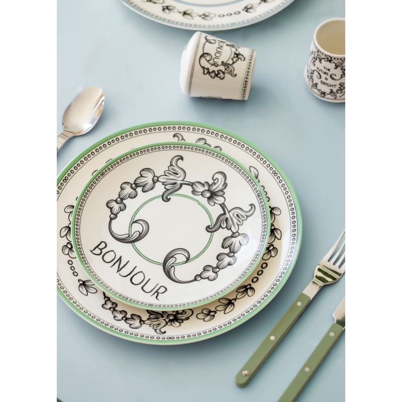 Service Plate Set (6 Pieces) DNR0056 Multicolor