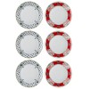 Service Plate Set (6 Pieces) DNR0058 Multicolor