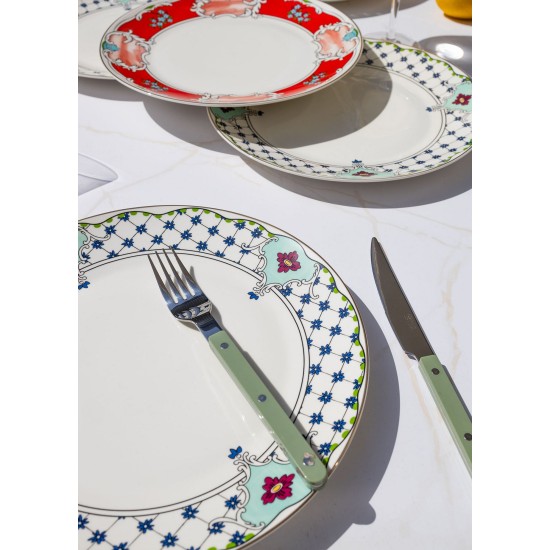 Service Plate Set (6 Pieces) DNR0058 Multicolor Service Plate Set (6 Pieces) DNR0058 Multicolor