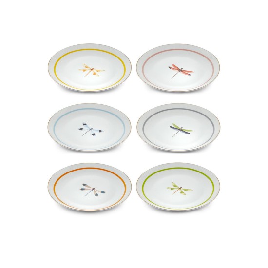 Dessert Plate Set (6 Pieces) DNR0059 Multicolor Dessert Plate Set (6 Pieces) DNR0059 Multicolor