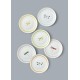 Dessert Plate Set (6 Pieces) DNR0059 Multicolor Dessert Plate Set (6 Pieces) DNR0059 Multicolor