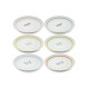 Service Plate Set (6 Pieces) DNR0060 Multicolor Service Plate Set (6 Pieces) DNR0060 Multicolor