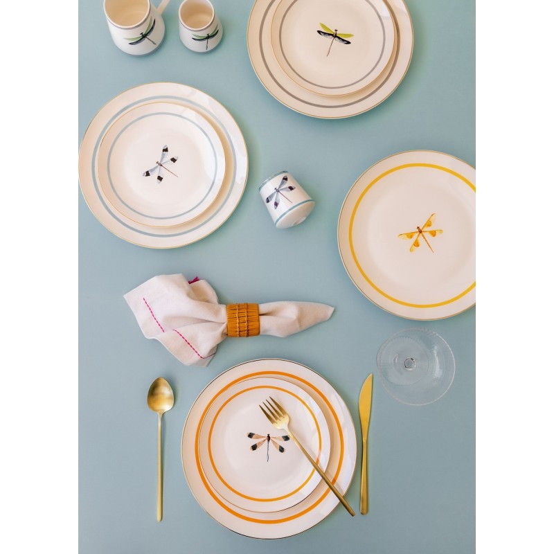 Service Plate Set (6 Pieces) DNR0060 Multicolor