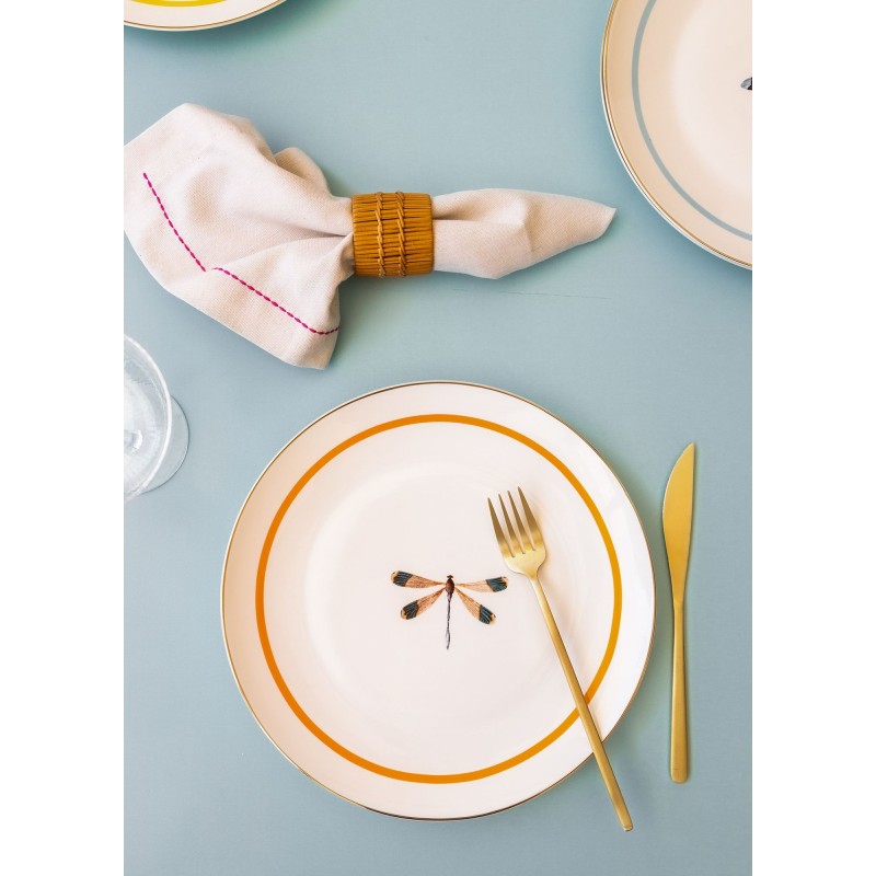 Service Plate Set (6 Pieces) DNR0060 Multicolor