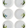 Service Plate Set (6 Pieces) DNR0064 Multicolor