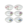 Dessert Plate Set (6 Pieces) DNR0065 Multicolor