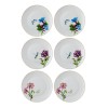 Service Plate Set (6 Pieces) DNR0066 Multicolor